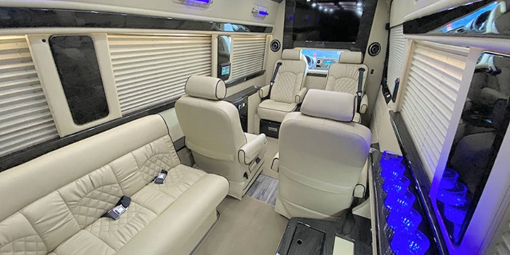 8 PASSENGER MERCEDES JET SPRINTER
